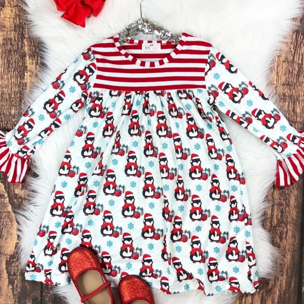Pete & Lucy Infant Girl’s Boutique Holiday Dress